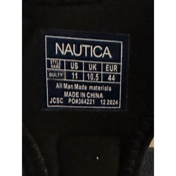 Nautica Bulty Round Toe Black Open Toe Strappy Sandals Men 11 New w/ Tag Sold Ou - Picture 6 of 9